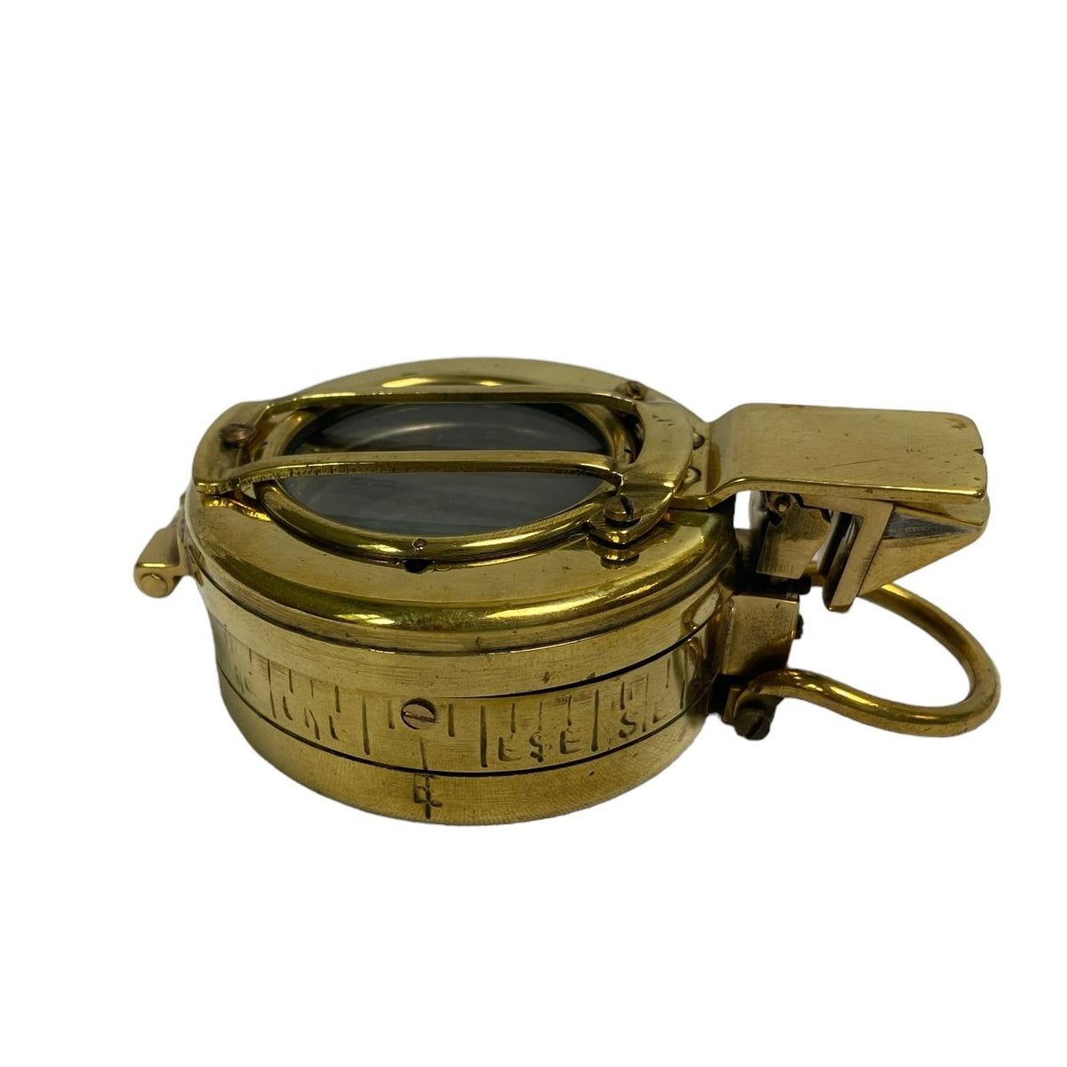 1940s Original Solid Brass Compass