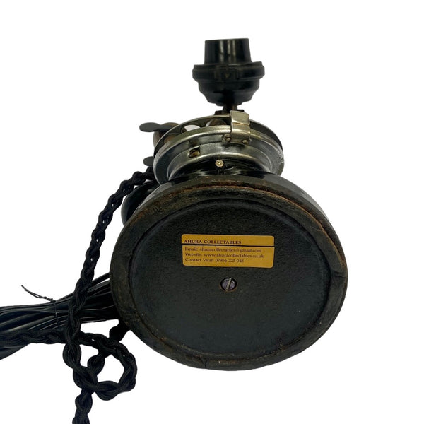 Antique 1900/1910's Black and Bronze English GPO Candlestick Telephone