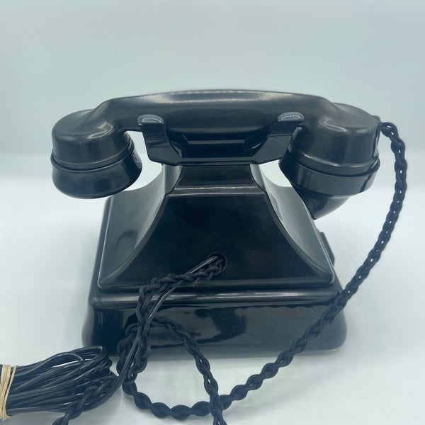 Antique 1930's British GPO ( General Post Office ) King Pyramid #232 Series Bakelite Telephone