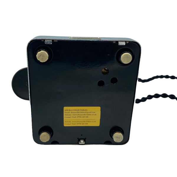 Antique 1950's Chrome Belgium Bell Gurder Telephone