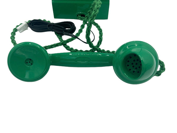 Antique 1940's British GPO Call Exchange #300 Series Lime Green  Bakelite Telephone