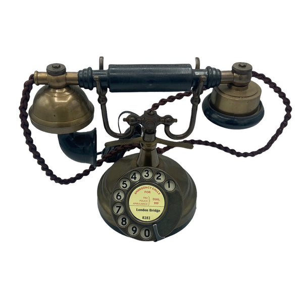 Bronze 1930's style Cradle Telephone