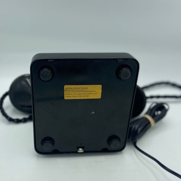 Antique 1950's Black Belgium Bell Gurder Telephone