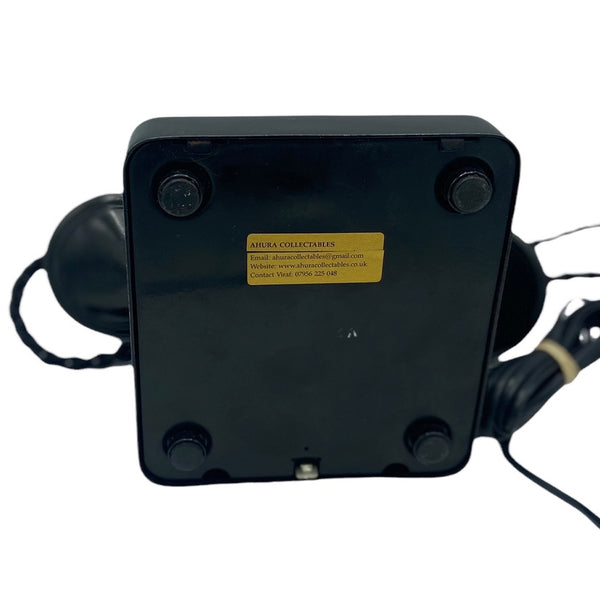 Antique 1950's Black Belgium Bell Gurder Telephone