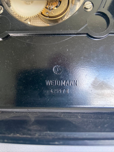 1950's Antique Black Swiss Wall Bakelite Telephone