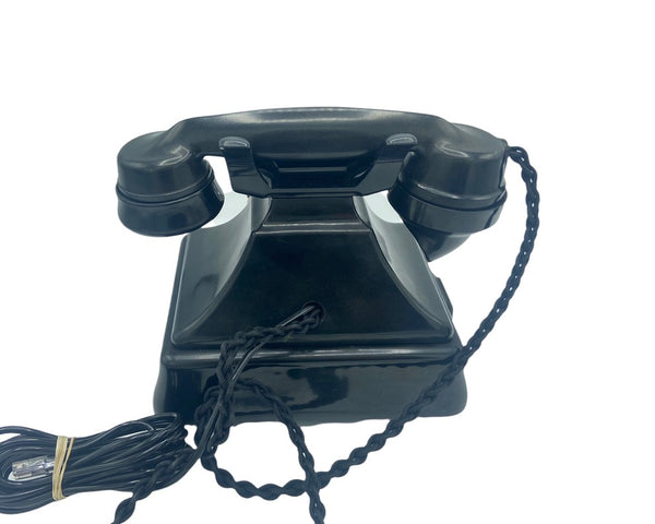 Antique 1930's British GPO ( General Post Office ) King Pyramid #232 Series Bakelite Telephone