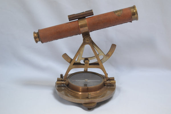 Bronze Surveying Alidade with a 9.5 -14" Telescope & Compass