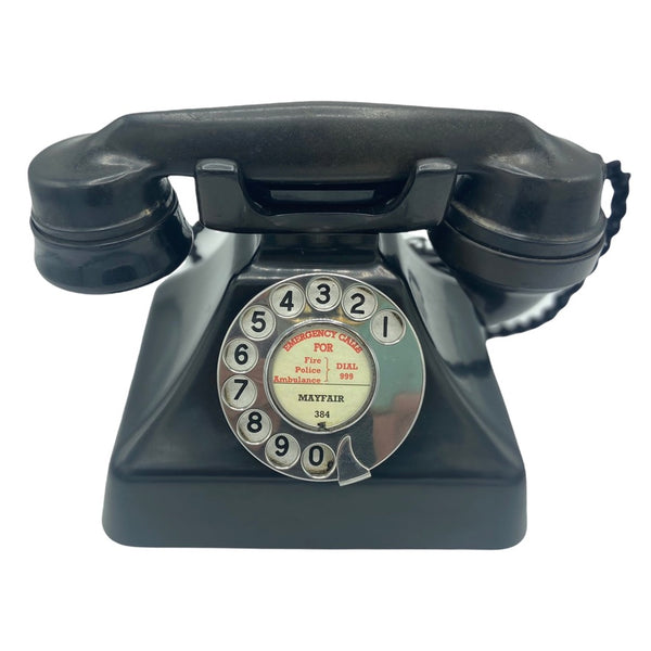 Antique 1930's English Black #200 Series Bakelite GEC (General Electric Company Co) Geophone