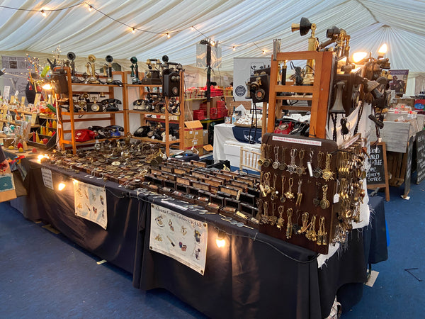 Black & Bronze 1930's style  Cradle Telephone