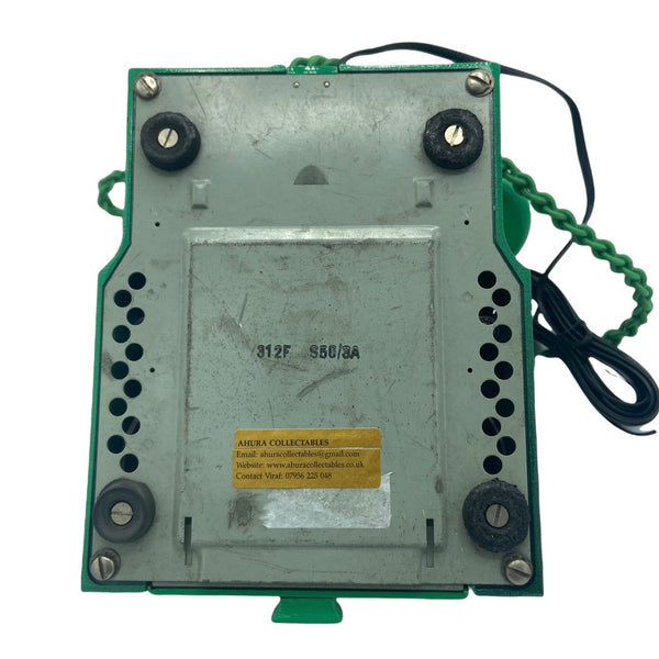 Antique 1940's British GPO Call Exchange #300 Series Lime Green  Bakelite Telephone