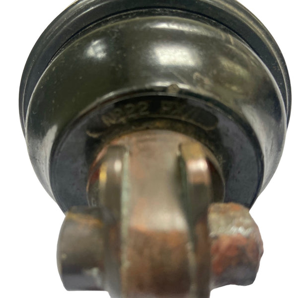 Antique 1900/1910's Black and Bronze English GPO Candlestick Telephone