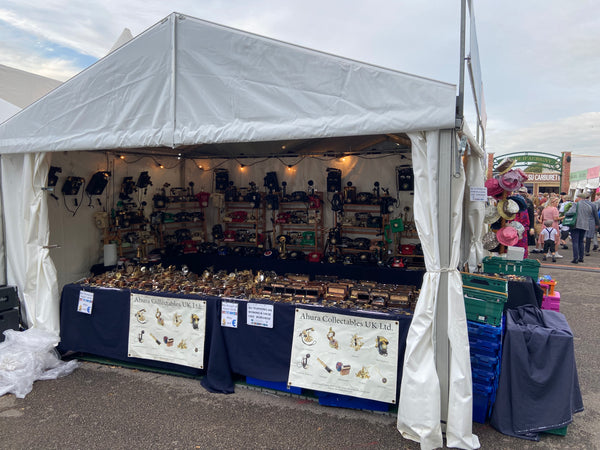 Brass Dial 1930's Style Bakelite Cradle Telephone