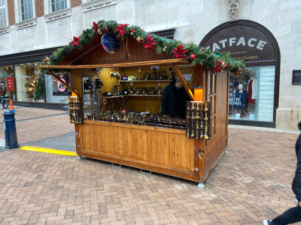 Black Dial Bakelite 1930's Style Cradle Telephone
