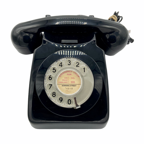 Antique 1960-70s  Black British GPO 746 Telephone