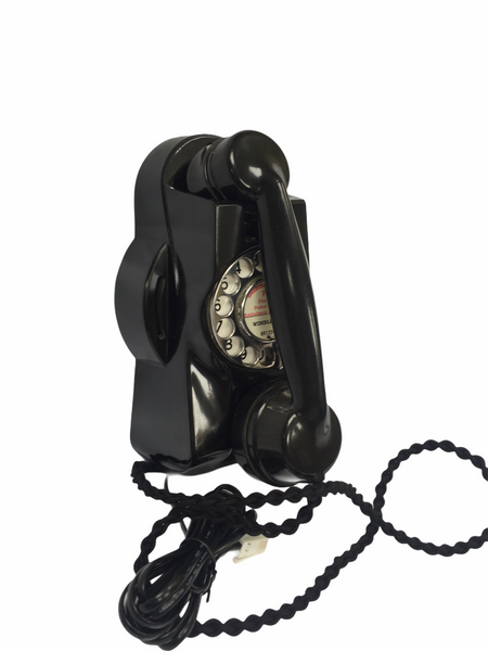 Antique 1930's British GEC (General Electric Company) Black Bakelite Wall Muraphone