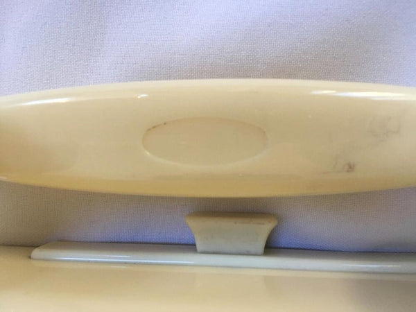 British 1940's Ivory Cream Antique #312 Series Bakelite Telephone