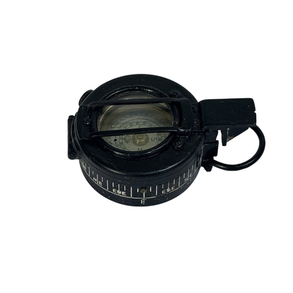Antique 2nd World War Black T G Co Ltd London circa 1944 Army Prismatic Marching Compass in a wood box