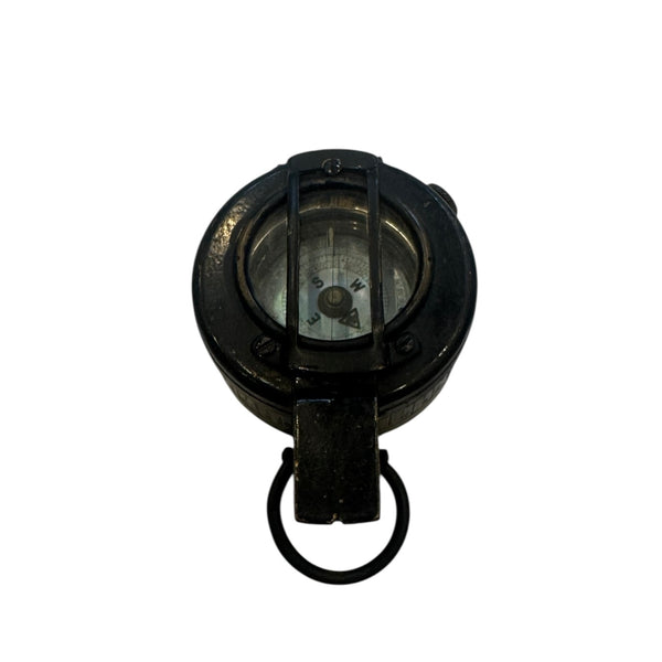 Rare Antique 2nd World War Black 1943 CKC ( Canadian Kodak Company ) British Army Prismatic Marching Compass