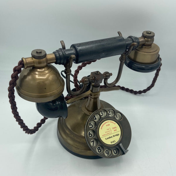 Bronze 1930's style Cradle Telephone