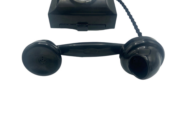 Antique 1940's British GPO Call Exchange #300 Series Black Bakelite Telephone