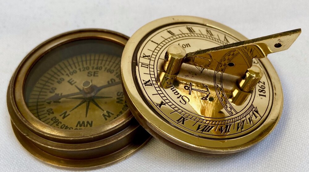 SO YOU CAN Always Find Your Way Back to Me/Direction Compass With Wooden Box $29.13