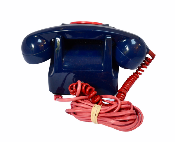 Antique 1960-70s  Target Blue British GPO 746 Telephone
