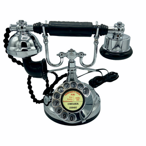 Chrome 1930's Style  Cradle Telephone